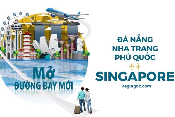 Vietnam Airlines mở đường bay mới Đà Nẵng Nha Trang Phú Quốc Singapore